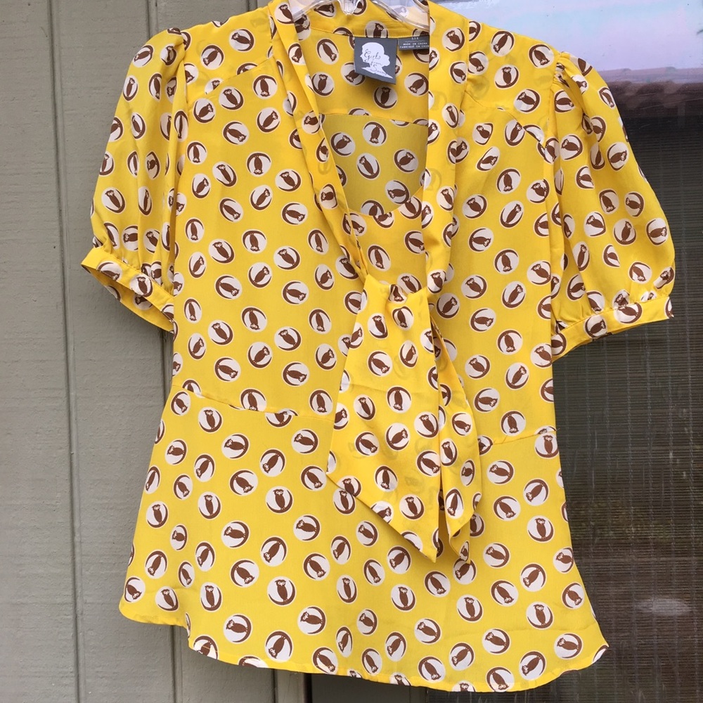 🎉HP Anthropologie silk blouse